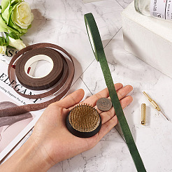 1 Stück Messing & Kunststoff Blumennadel Frösche&nbsp;DIY-MB0001-04