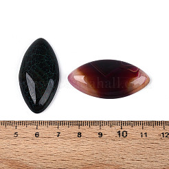 Gefärbt natürliche Achat Cabochon&nbsp;G-T144-78M