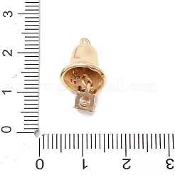 Pendentifs avec zircon cubiques à micro-pavés en laiton&nbsp;LS-KK-D427-03G