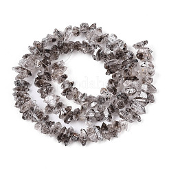 Stränge natürlicher Herkimer-Diamantperlen&nbsp;G-T144-A08-01