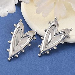 Ohrstecker aus 304 Edelstahl für Damen&nbsp;EJEW-M089-01P