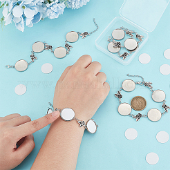 Wärmeübertragungs-Kits zur Herstellung von Kettenarmbändern aus Edelstahl 304&nbsp;BJEW-PH01838