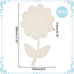 Planches de bois&nbsp;WOOD-WH0022-71A