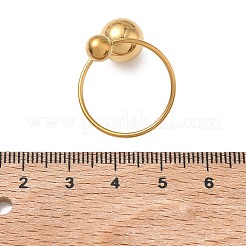 Offene Manschettenringe aus Edelstahl 304&nbsp;RJEW-D353-01G
