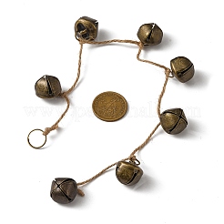 Decoraciones colgantes de hierro campana&nbsp;HJEW-JM02222-02