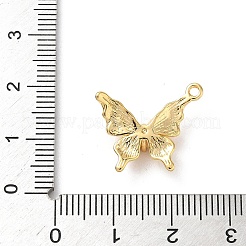 Pendenti in zirconi cubici trasparenti in micro pavè di ottone&nbsp;KK-D504-22C-G