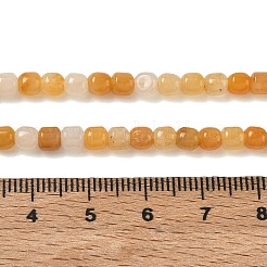Chapelets de perles en jade topaze naturelle&nbsp;GG-CBAC70A-A01