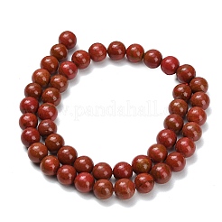 Synthetische rote Jaspisperlenstränge&nbsp;G-F826-B02-8mm