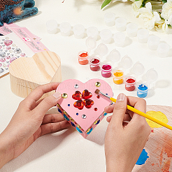 DIY Schmuckschatullen Kits&nbsp;DIY-PH0027-22
