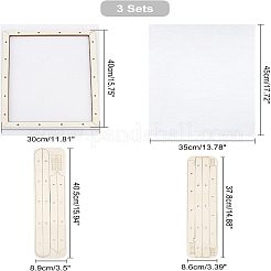 Zusammengebauter Papierherstellungsrahmen aus Lindenholz&nbsp;DIY-WH0308