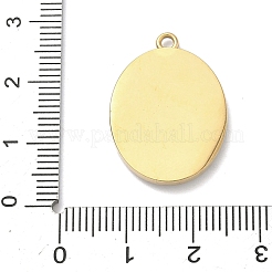 Pendentifs en acier inoxydable 304 et strass&nbsp;STAS-G371-09E-01G