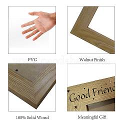 MDF-Fotorahmen&nbsp;DJEW-WH0110-001