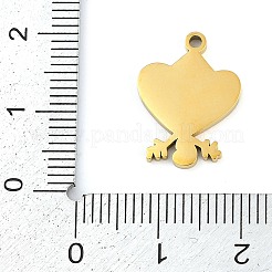 Anhänger aus Edelstahl 304&nbsp;STAS-F315-01G