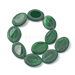 Chapelets de perles en agate d'onyx vert naturel&nbsp;G-P570-B02-01