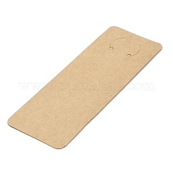 Schmuckkarten aus Pappe für den Schlüsselbund&nbsp;CDIS-WH0029-03B