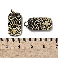 Tibetischen Stil Messing-Anhänger&nbsp;KK-M284-39AB