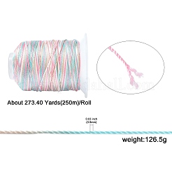 Fil rond en polyester teinté en segments&nbsp;OCOR-CJC0007-02