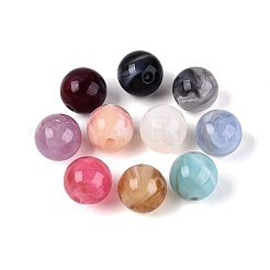 Perle acriliche opache bicolore&nbsp;OACR-Q205-05A