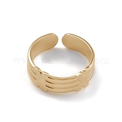 Anillos de puño de acero inoxidable 304 con revestimiento iónico (IP)&nbsp;RJEW-G285-81G