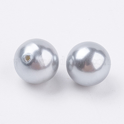 Perles de coquille semi-percée&nbsp;X-BSHE-G016-10mm-04
