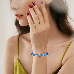 100 Stück 10 Stile 201 Edelstahl gerillte europäische Perlen&nbsp;STAS-DC0017-24