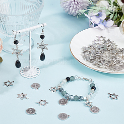 72 pz 9 stili pendenti in lega di stile tibetano&nbsp;FIND-SC0008-45
