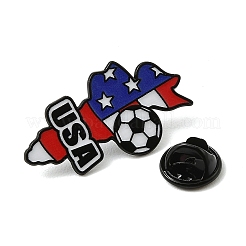 Pins émaillés sur le thème du football&nbsp;JEWB-B048-02C