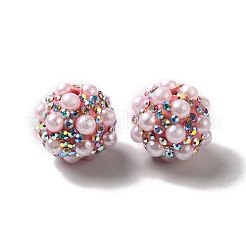 Polymer Ton Strass Perlen&nbsp;RGLA-D050-01H