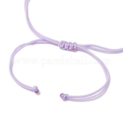 Braccialetti di perline intrecciate con cordino di nylon regolabile&nbsp;BJEW-MZ00170-04