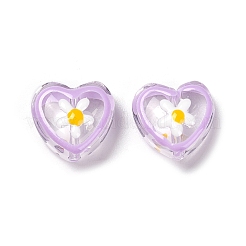Perles en verre transparentes&nbsp;X2-GLAA-C026-03C