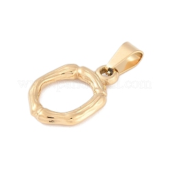 Pendentifs en acier inoxydable 304&nbsp;LS-STAS-F235-01G-O