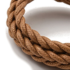 Bracelets multi-brins tressés à cordons en cuir PU réglables&nbsp;BJEW-F468-16