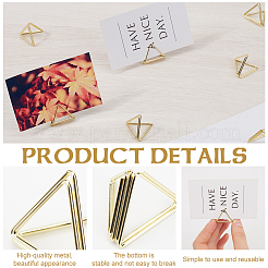 38 mini porte-cartes en fer&nbsp;AJEW-CP0007-81G