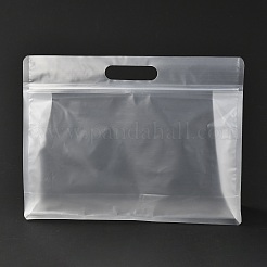 Sacchetto di plastica trasparente con chiusura a zip&nbsp;X-OPP-L003-01D