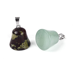 Pendentifs en pierres gemmes mélangées&nbsp;G-N349-15P