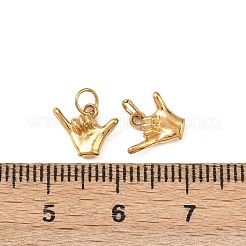 Anhänger aus 304 Edelstahl&nbsp;STAS-G364-09G