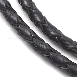 Herstellung eines geflochtenen Lederarmbands mit 3 mm Durchmesser&nbsp;AJEW-JB01541