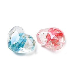 Transparentes Harz und natürliche Muschelperlen&nbsp;RESI-B039-02B