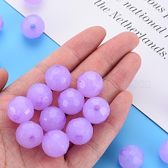 Perles en acrylique de gelée d'imitation&nbsp;MACR-S373-97C-E04