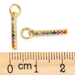 Gestell Messing Zirkonia Anhänger&nbsp;KK-M258-07G