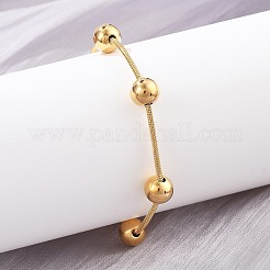 Satellitenkettenarmbänder aus 304 Edelstahl für Damen&nbsp;BJEW-D337-01C-G