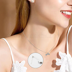 3 pz 3 stili 925 spille in argento sterling convertitore da ciondolo a spillo&nbsp;STER-BBC0008-54S