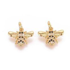 Ottone micro spianare pendenti zirconi&nbsp;X-RB-I077-20G-RS