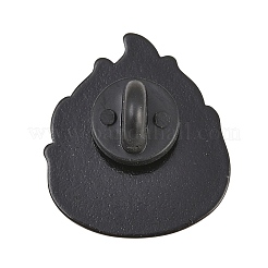 Spille smaltate in lega con animali fiammeggianti&nbsp;JEWB-G046-05F