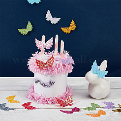 Ahademaker 110 stücke 11 farben vlies ornament zubehör&nbsp;DIY-GA0004-10
