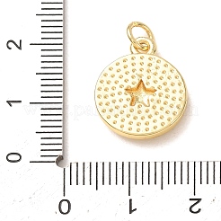 Pendentifs en laiton&nbsp;KK-CBA0009-12G-B