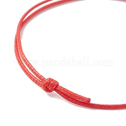 Set di braccialetti con perline intrecciate in lega di smalto a forma di cuore e chiave di scheletro da 2 pz&nbsp;BJEW-JB09772