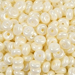 Couleurs opaques perles de rocailles en verre lustré&nbsp;X1-SEED-P008-01C-05