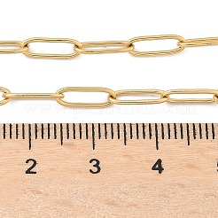 Collana a catena con graffetta in acciaio inossidabile 304&nbsp;X-NJEW-M183-04G