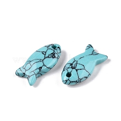 Pendentifs de turquoise synthétique&nbsp;X-G-N342-106K